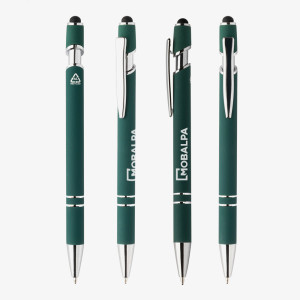 Stylo bille soft touch