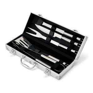 Coffret de 5 accessoires métal barbecue