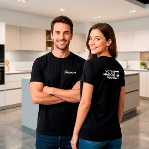 Tee-shirt unisexe noir