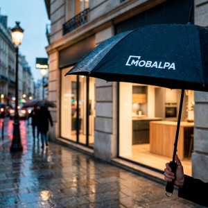 Parapluie golf noir