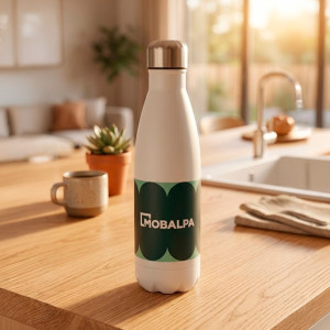 Bouteille isotherme 550 ml blanche